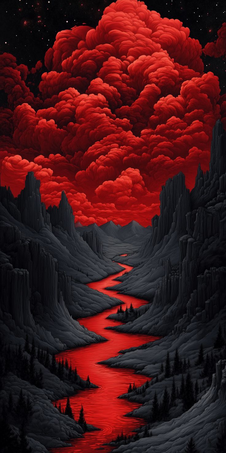 Dramatic Mountain Peak